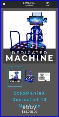 STEP MANIAx ARCADE DANCE MACHINE by STEP REVOLUTION DDR (awesome) texas