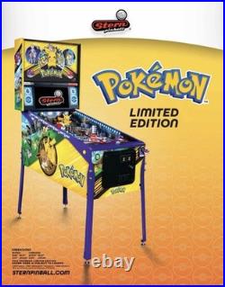 STERN POKEMON PINBALL LE LIMITED EDITION Sold Out Pokémon 30th In Hand #531