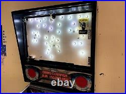 SUPER NICE 1991 Williams TERMINATOR 2 pinball machine LEDs, fully shopped, GREAT