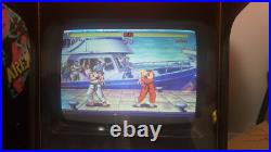 SUPER STREET FIGHTER II THE NEW CHALLENGERS ARCADE Game with CRT WORKS