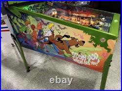 Scooby Doo Collector's Pinball Machine Spooky Orange County Pinballs Free Ship
