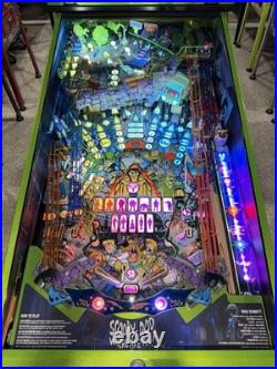 Scooby Doo Collector's Pinball Machine Spooky Orange County Pinballs Free Ship
