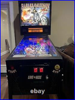 Sega Harley Davidson Pinball Machine