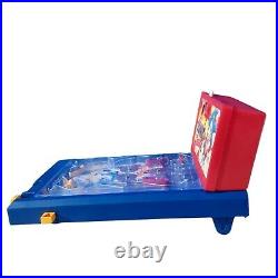 Sega Sonic The Hedgehog Tabletop Arcade Pinball Machine Working See Video