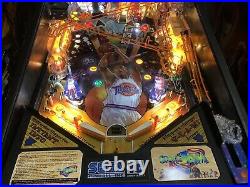 Sega Space Jam Pinball Machine Michael Jordan Leds Plays Great