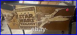 Sega Star Wars Trilogy Pinball Machine Home Use Only Collector Quality Condition