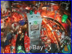 Sega X-files Pinball Machine 1997 (6 Player Multi-ball)