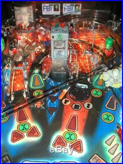 Sega X-files Pinball Machine 1997 (6 Player Multi-ball)