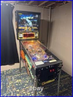 Shaq Attaq Gottlieb Pinball Machine Vintage WORKS GREAT! 1995 Shaquille O'Neal