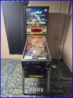Shaq Attaq Gottlieb Pinball Machine Vintage WORKS GREAT! 1995 Shaquille O'Neal