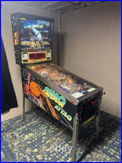 Shaq Attaq Gottlieb Pinball Machine Vintage WORKS GREAT! 1995 Shaquille O'Neal
