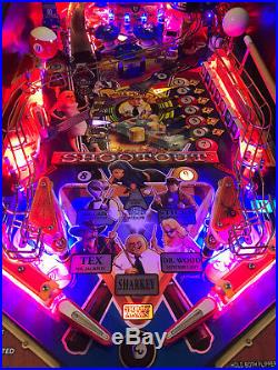 Sharkey's Shootout Pinball Machine Made By Stern (Only 800 built and Excellent)