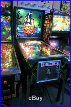 Sharp Gottlieb Haunted House Commercial Coin Operated Pinball Machine