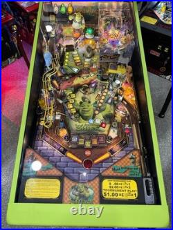 Shrek Pinball Machine Stern Orange County Pinballs FREE SHIPPING Dreamworks 2008
