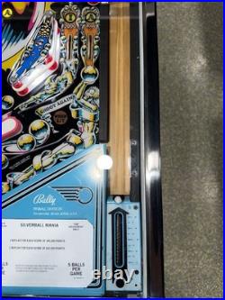 Silverball Mania Pinball Machine Bally 1980 Orange County Pinballs Free Shipping