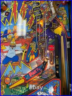 Simpsons Pinball Machine