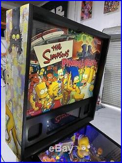 Simpsons Pinball Party Machine Stern Pinball Machine Arcade LEDs Free Shipping