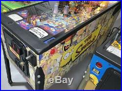 Simpsons Pinball Party Pinball Machine By Stern Coin Op Free Shipping