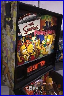 Simpsons Pinball Party Pinball Machine By Stern Coin Op Home Use Only