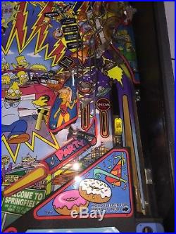 Simpsons Pinball Party Pinball Machine By Stern Coin Op Home Use Only