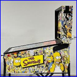 Simpsons Pinball Party Pinball Machine Stern Pinball (Color DMD)