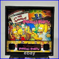 Simpsons Pinball Party Pinball Machine Stern Pinball (Color DMD)