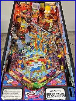 Simpsons Pinball Party Pinball Machine Stern Pinball (Color DMD)