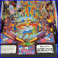 Simpsons Pinball Party Pinball Machine Stern Pinball (Color DMD)