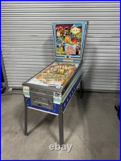 Sing Along Pinball Machine Gottlieb 1967 Orange County Pinballs Free Ship