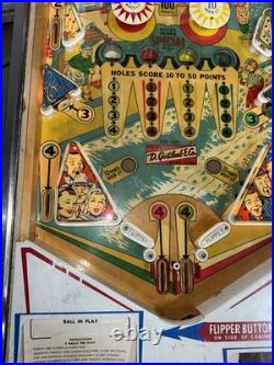 Sing Along Pinball Machine Gottlieb 1967 Orange County Pinballs Free Ship