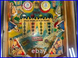 Sing Along Pinball Machine Gottlieb 1967 Orange County Pinballs Free Ship