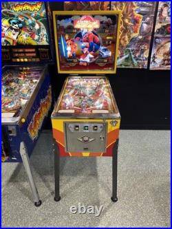 Skateball Pinball Machine Bally 1980 Restored Skateboard Orange County Pinballs Skateball Pinball Machine Bally 1980 Restored Skateboard Orange County Pinballs