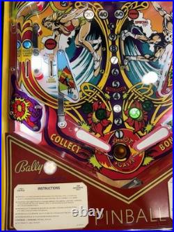 Skateball Pinball Machine Bally 1980 Restored Skateboard Orange County Pinballs Skateball Pinball Machine Bally 1980 Restored Skateboard Orange County Pinballs