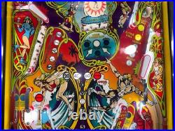Skateball Pinball Machine Bally 1980 Restored Skateboard Orange County Pinballs Skateball Pinball Machine Bally 1980 Restored Skateboard Orange County Pinballs