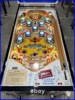 Slick Chick Pinball Machine Gottlieb 1963 Resto Orange County Pinballs Free Ship