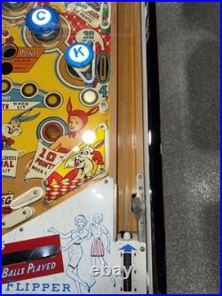 Slick Chick Pinball Machine Gottlieb 1963 Resto Orange County Pinballs Free Ship