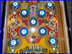 Slick Chick Pinball Machine Gottlieb 1963 Resto Orange County Pinballs Free Ship
