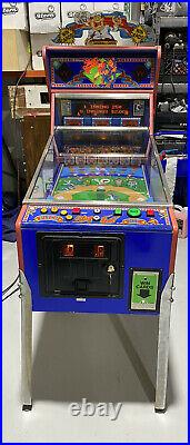 Slugfest Pinball Machine Williams Pitch and Bat Coin Operated Free Shipping