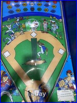 Slugfest Pinball Machine Williams Pitch and Bat Coin Operated Free Shipping