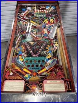 Solar Fire Pinball machine Williams 1981 Orange County Pinballs FREE SHIPPING