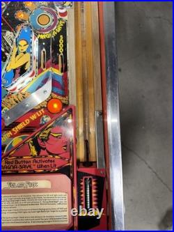 Solar Fire Pinball machine Williams 1981 Orange County Pinballs FREE SHIPPING