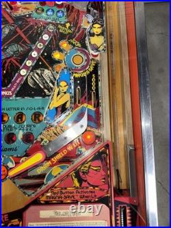 Solar Fire Pinball machine Williams 1981 Orange County Pinballs FREE SHIPPING