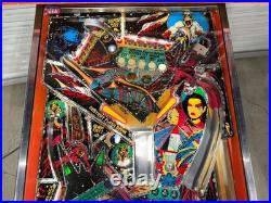 Solar Fire Pinball machine Williams 1981 Orange County Pinballs FREE SHIPPING