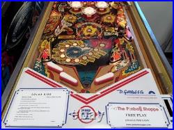 Solar Ride by Gottlieb Pinball Machine