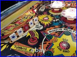 Solar Ride by Gottlieb Pinball Machine