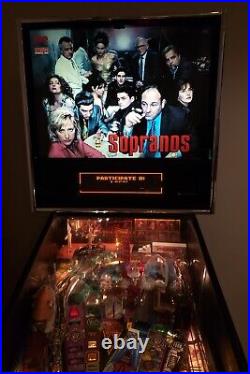 Sopranos Pinball by Stern Original Machine Excellent Condition New Photos/Video