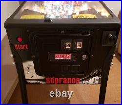 Sopranos Pinball by Stern Original Machine Excellent Condition New Photos/Video