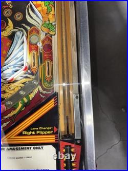 Sorcerer Pinball Machine Williams 1985 LEDS Orange County Pinballs FREE SHIP