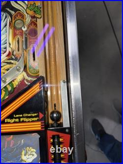 Sorcerer Pinball Machine Williams 1985 LEDS Orange County Pinballs FREE SHIP