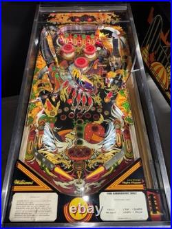 Sorcerer Pinball Machine Williams 1985 LEDS Orange County Pinballs FREE SHIP